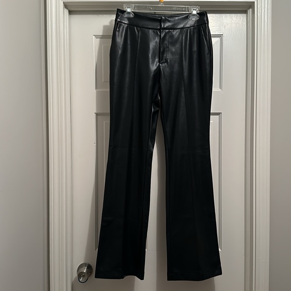 NWT Anthropologie vegan leather pants. - Picture 4 of 11